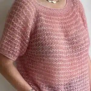 Forest Fairy designet af Lisa Renner fra Pure Knit & Purl strikket i Garnfryds Tencel og Garnfryds Silkemohair
